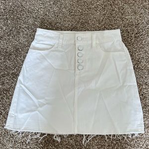 Paige Auden Skirt white